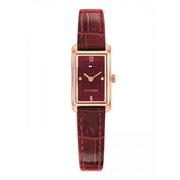 Tommy Hilfiger Madison Red Leather Strap
