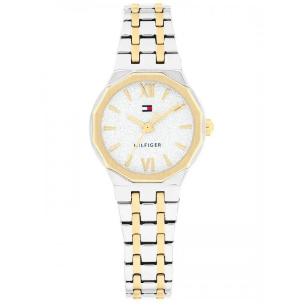 Tommy Hilfiger Γυναικείο Ρολόι 25mm Μπαταρίας με Χρυσό Μεταλλικό Μπρασελέ