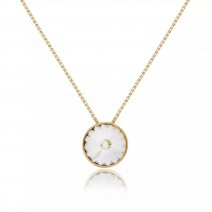 Κολιέ Victoria Cruz από Ασήμι 925 με Swarovski Πέτρες