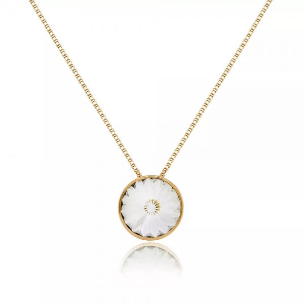 Κολιέ Victoria Cruz από Ασήμι 925 με Swarovski Πέτρες