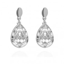 Victoria Cruz Earrings in Silver 925 with Swarovski