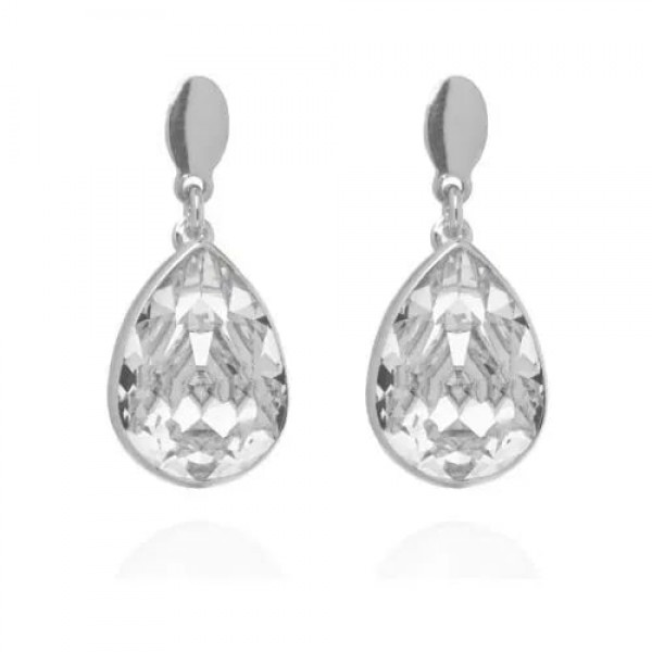 Σκουλαρίκια Victoria Cruz από Ασήμι 925 με Swarovski Πέτρες