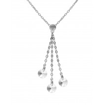 Κολιέ Victoria Cruz από Ασήμι 925 με Swarovski Πέτρες