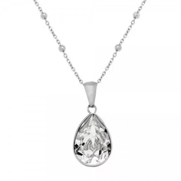 Κολιέ Victoria Cruz από Ασήμι 925 με Swarovski Πέτρες