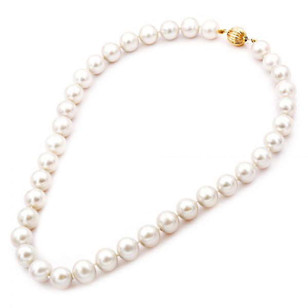 Κολιέ μαργαριτάρια Fresh Water Pearl 11,0-12,0mm Κ14