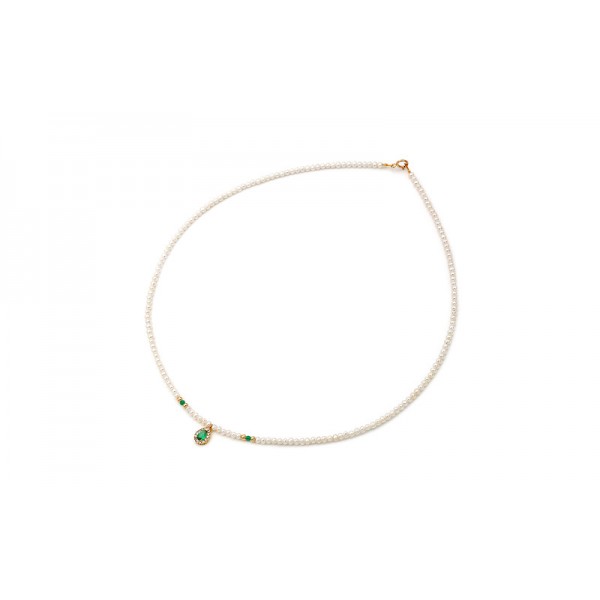 Fresh Water Pearl Necklace 2.5-3.0mm K14