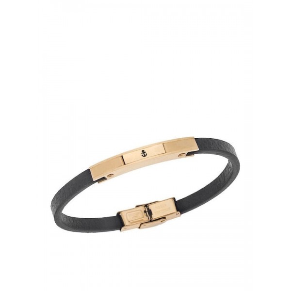 Ανδρικό Δερμάτινο Βραχιόλι Senza