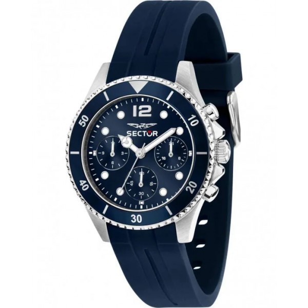 Ρολόι SECTOR 230 Chronograph Blue Plastic Strap