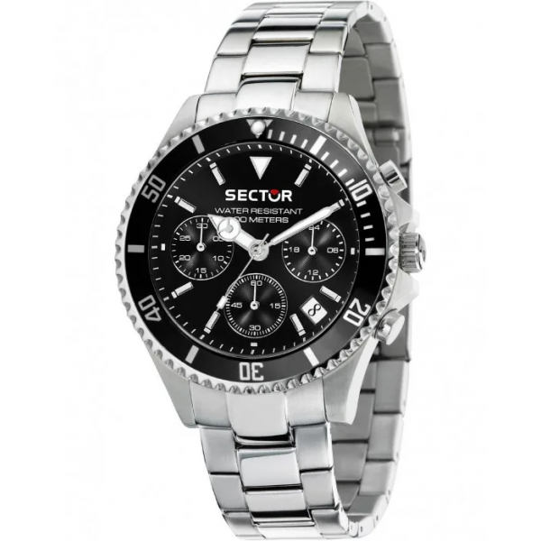 SECTOR 230 Chronograph Silver Stainless Steel Bracelet