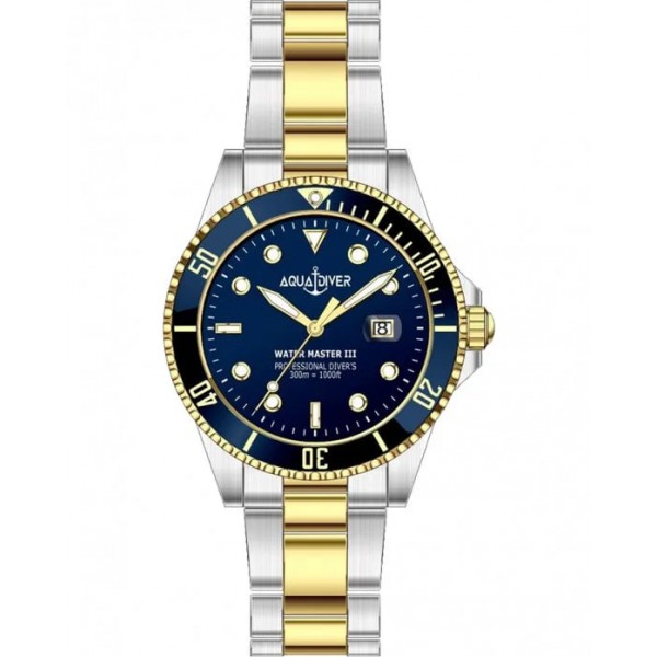Ρολόι AQUADIVER Water Master III Two Tone Stainless Steel Bracelet
