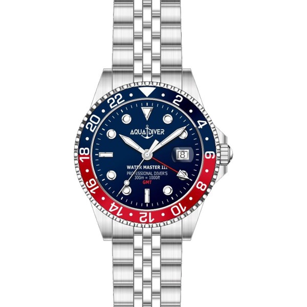 ΑQUADIVER Water Master III With Stainless Steel Bracelet SS23156G22