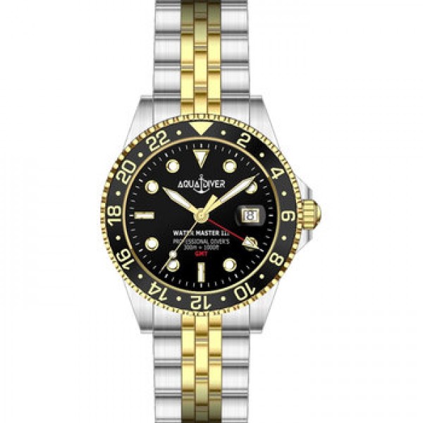 AQUADIVER Water Master III Με Δίχρωμο Ατσαλένιο Μπρασελέ SS23156G26