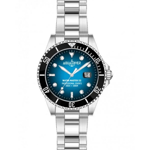 Ρολόι AQUADIVER Water Master III Silver Stainless Steel Bracelet