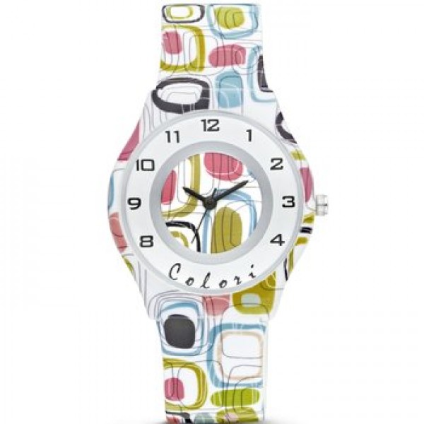 COLORI Multicolor Rubber Strap