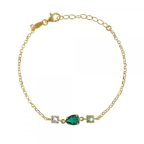 Victoria Cruz Bracelet in Silver 925 with Swarovski