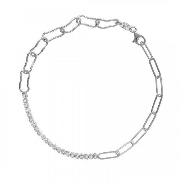 Victoria Cruz Bracelet in Silver 925 with Swarovski
