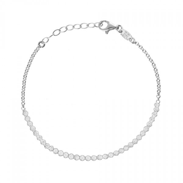 Victoria Cruz Bracelet in Silver 925 with Swarovski