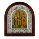 Άγιος Κωνσταντίνος και Αγία Ελένη Αγιογραφία 27x24