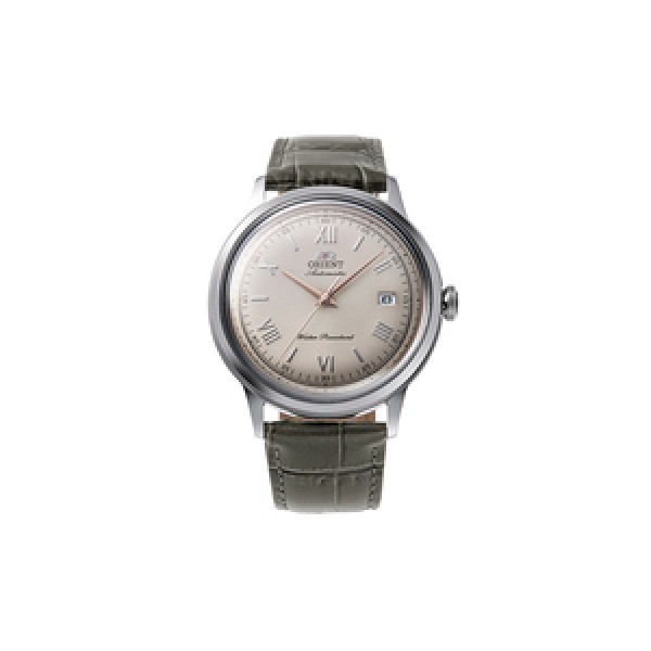 Ρολόι ORIENT Classic Bambino Automatic Olive Oil Leather Strap