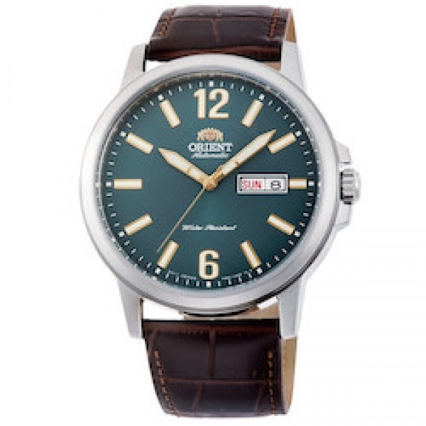ORIENT Contemporary Automatic Brown Leather Strap