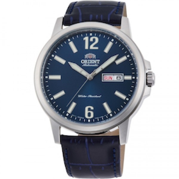 ORIENT Contemporary Automatic Blue Leather Strap