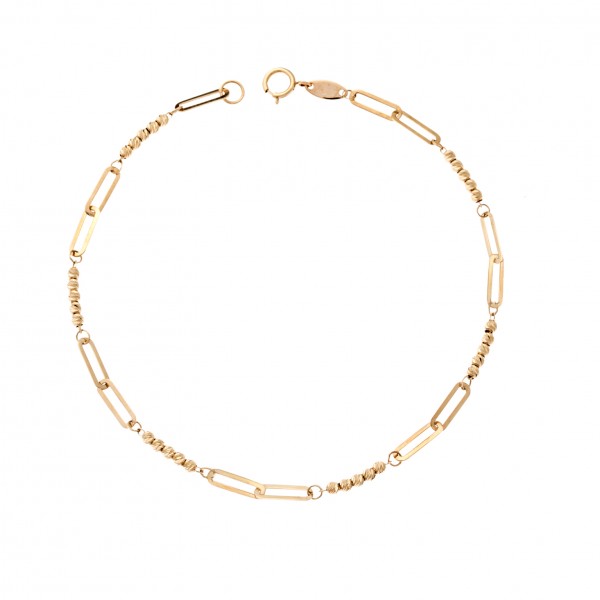 14 Carats Bracelet in Yellow Gold