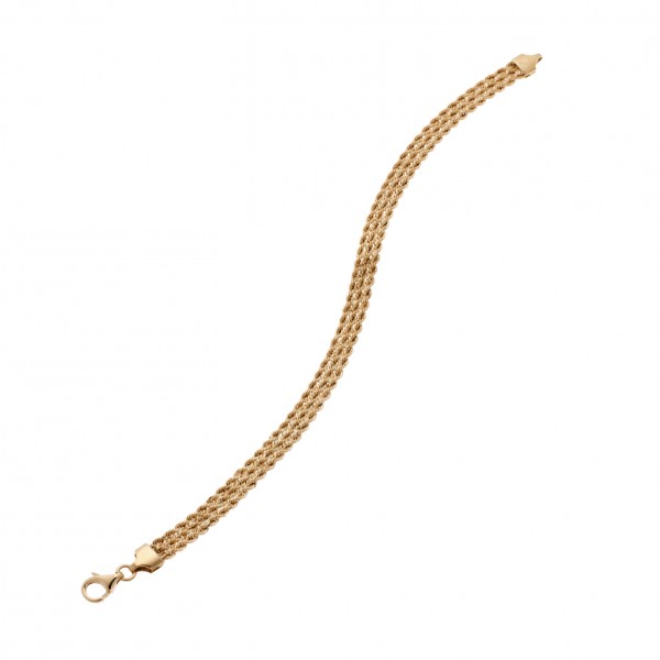14 Carats Bracelet in Yellow Gold