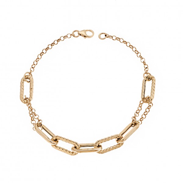 14 Carats Bracelet in Yellow Gold