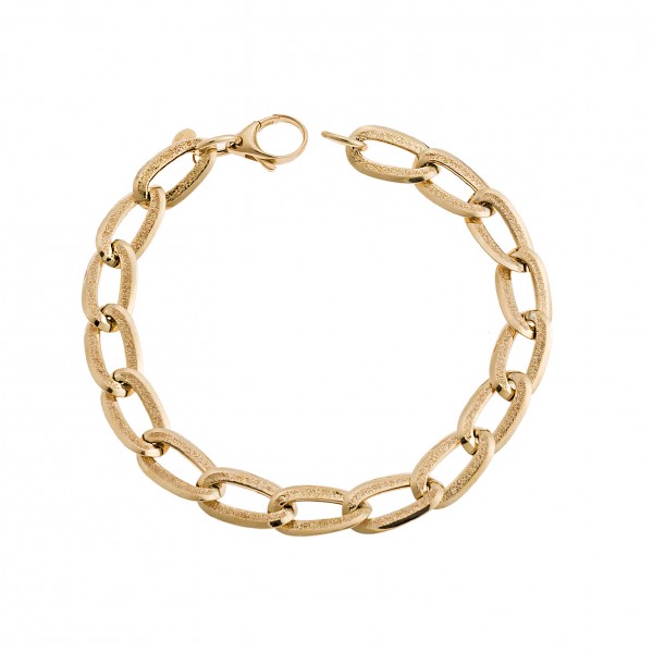 14 Carats Bracelet in Yellow Gold