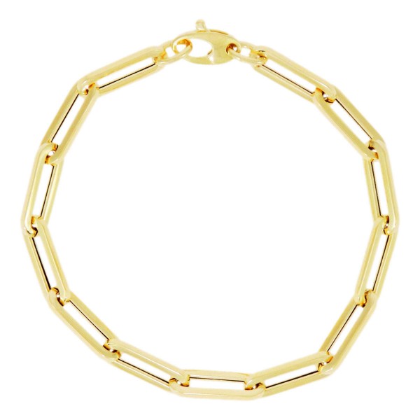 14 Carats Bracelet in Yellow Gold
