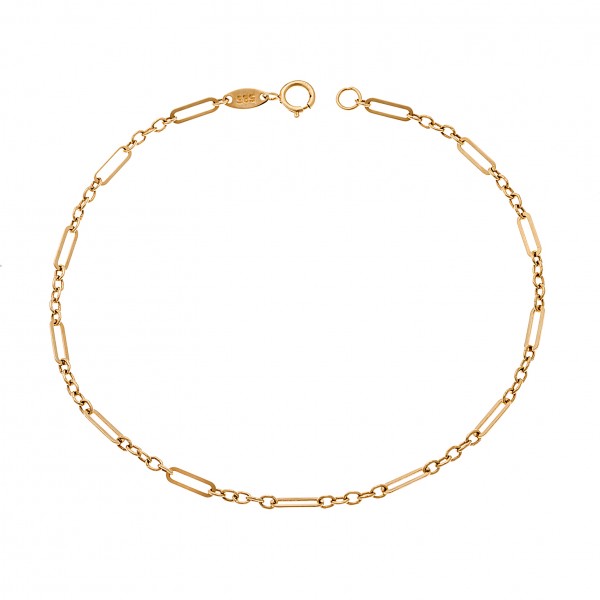 14 Carats Bracelet in Yellow Gold