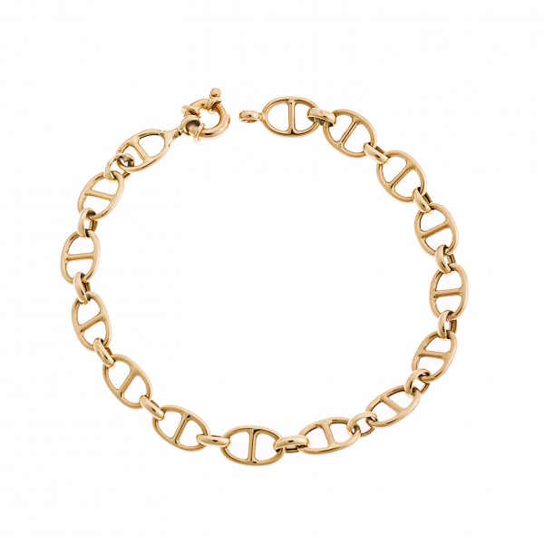 14 Carats Bracelet in Yellow Gold
