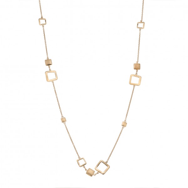 Neclace in 14 carat yellow gold 