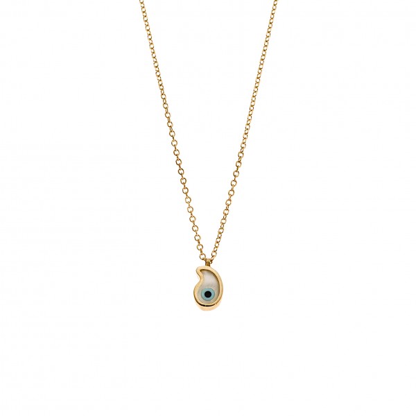 14 Carat Gold Necklace with Fildisi