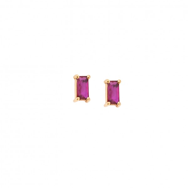 14carats gold earrings with zircon