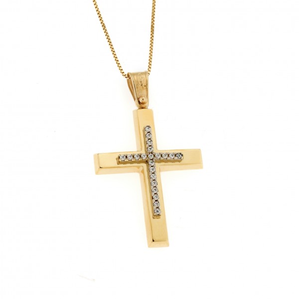 14carats Gold Cross