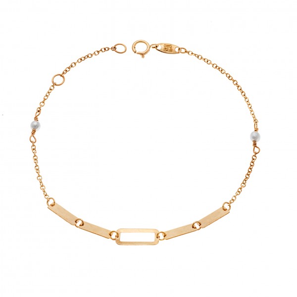 Bracelet 9carats in yellow gold