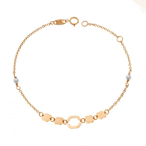 Bracelet 9carats in yellow gold