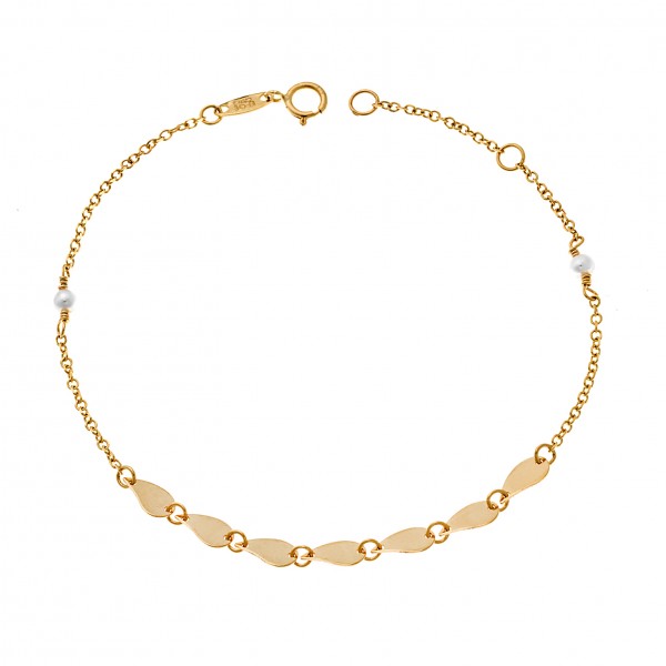 Bracelet 9carats in yellow gold
