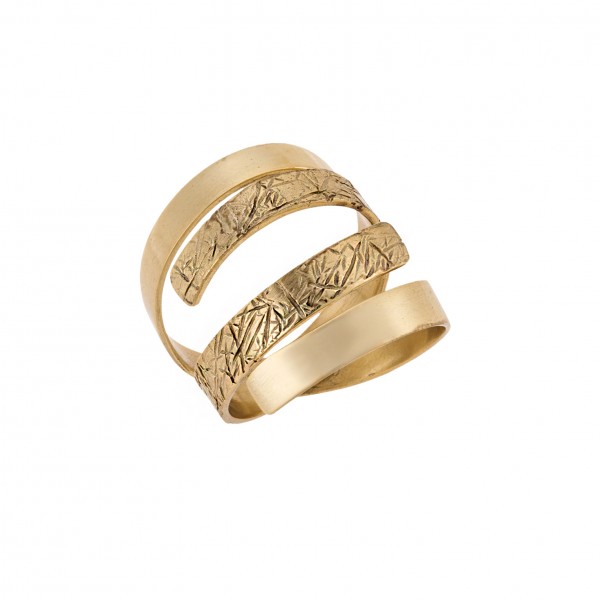 Ring in goldplated silver 925