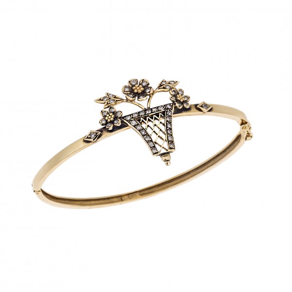 Bracelet 18carats in yellow gold