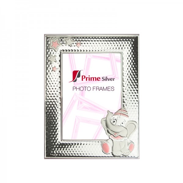 Elephant Picture Frame made of Silver 13x18