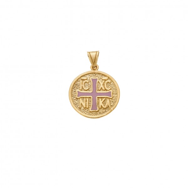 Konstantinato in 9 carat gold with enamel 