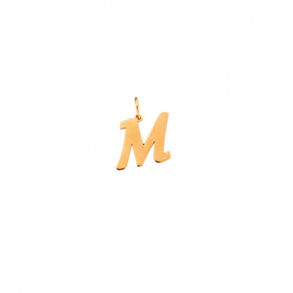 Monogram in 14 Carat Yellow Gold