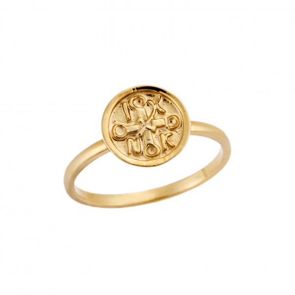 Ring in goldplated silver 925  