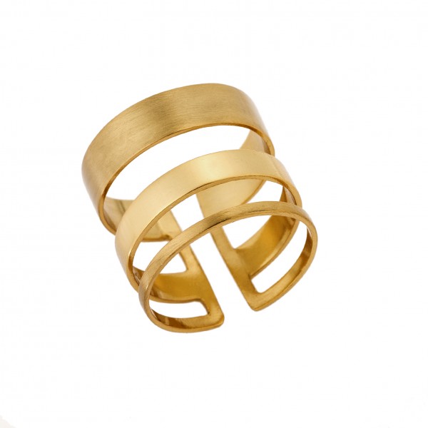 Ring in goldplated silver 925