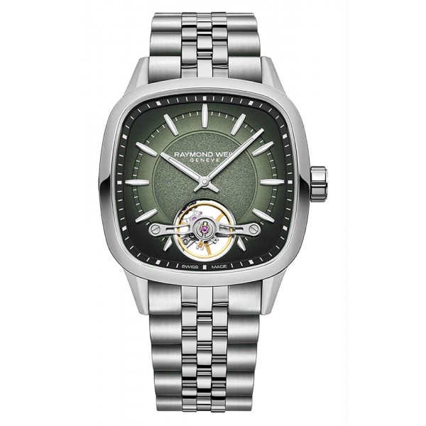Ρολόι Raymond 2790-st-52051 Raymond Weil Freelancer Automatic Silver Stainless Steel Bracelet Ανδρικό