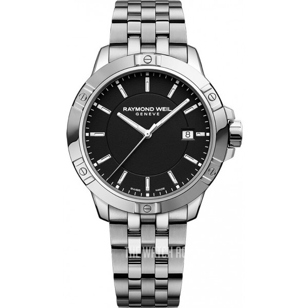 Tango Classic Men's Quartz Black Dial Bracelet Watch, 41mm