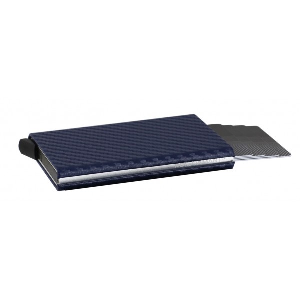 Rosso Amante Mens Stainless Steel Card Holder