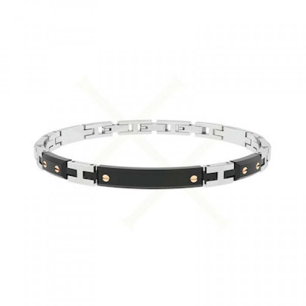 Rosso Amante Mens Stainless Steal